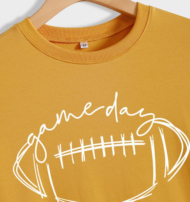 FOOTBALL GAMEDAY CREW NECK SWEATSHIRT