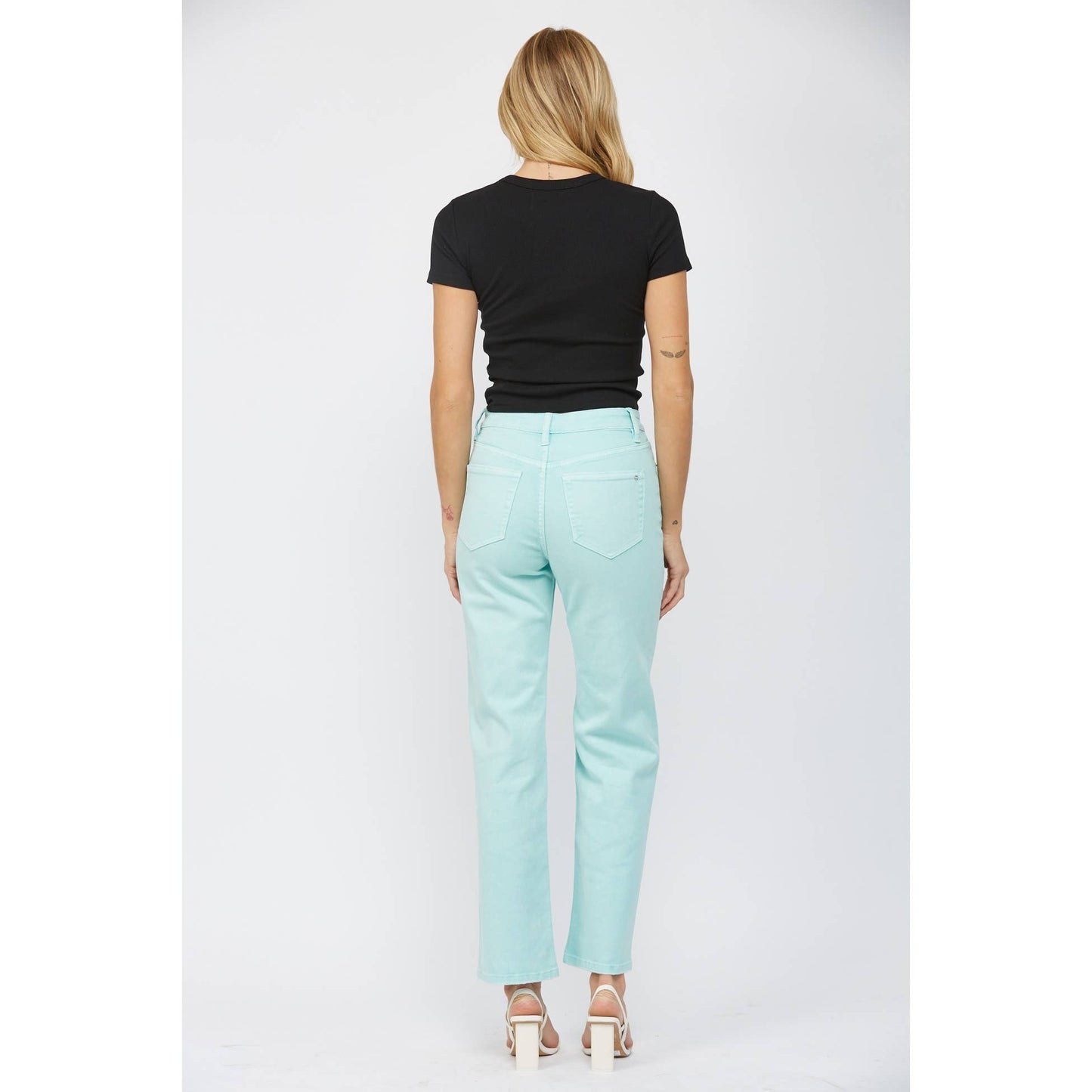 MICA SUPER HIGH RISE 90S RELAXED STRAIGHT JEANS