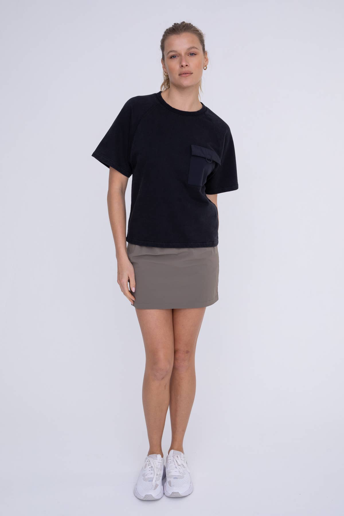 Mineral Wash Boxy Pocket Tee