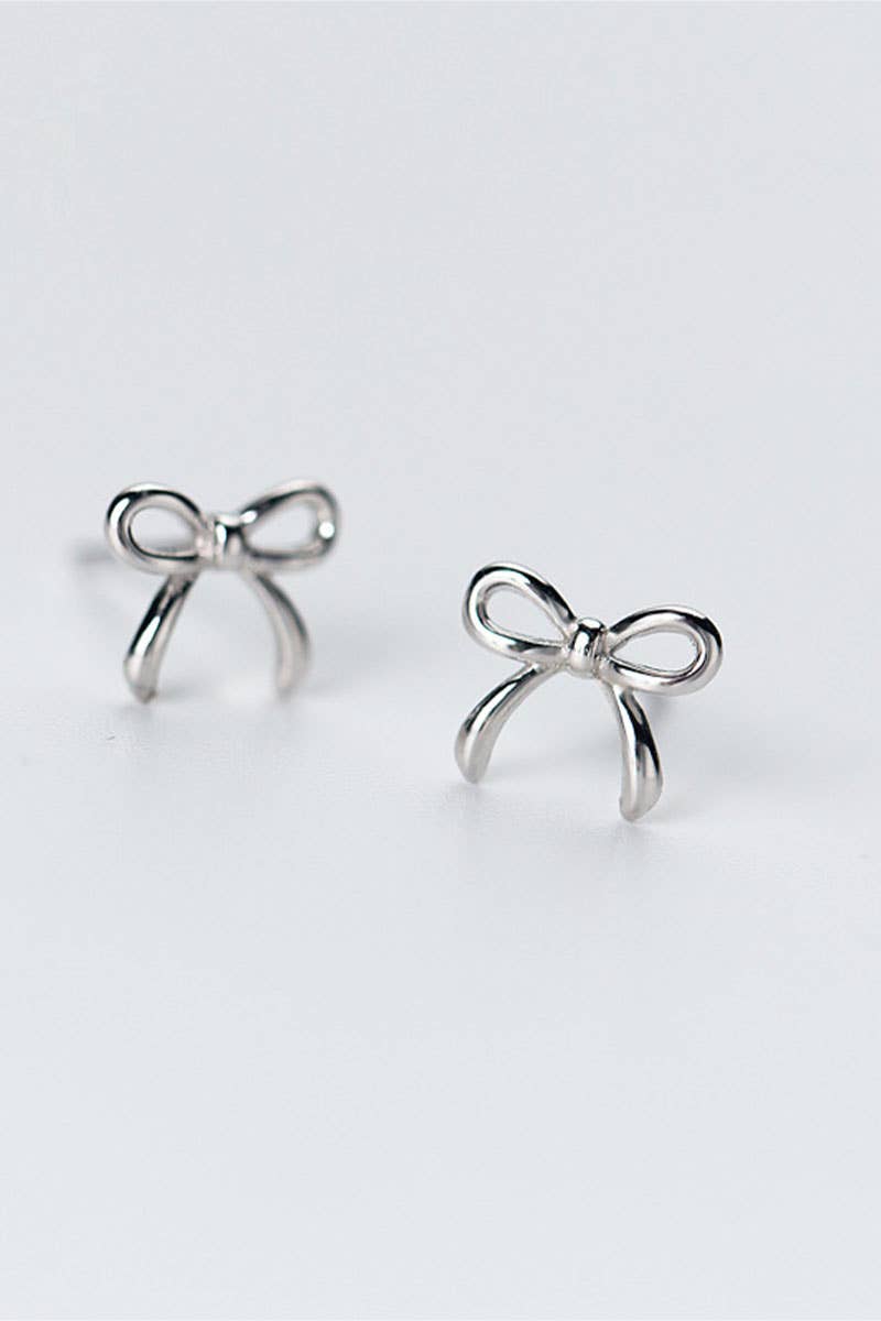 BOW POST EARRINGS