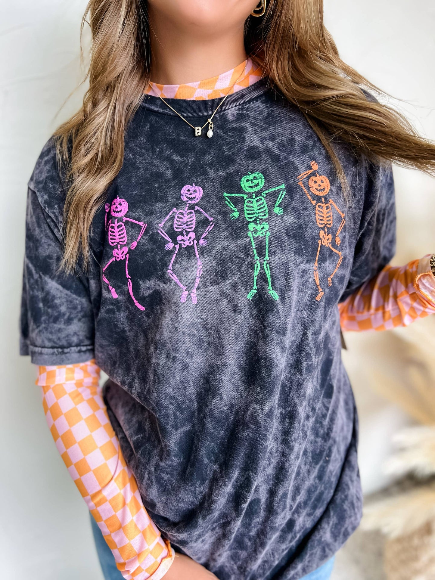 Bona Lisa Dancing Skeletons Tshirt