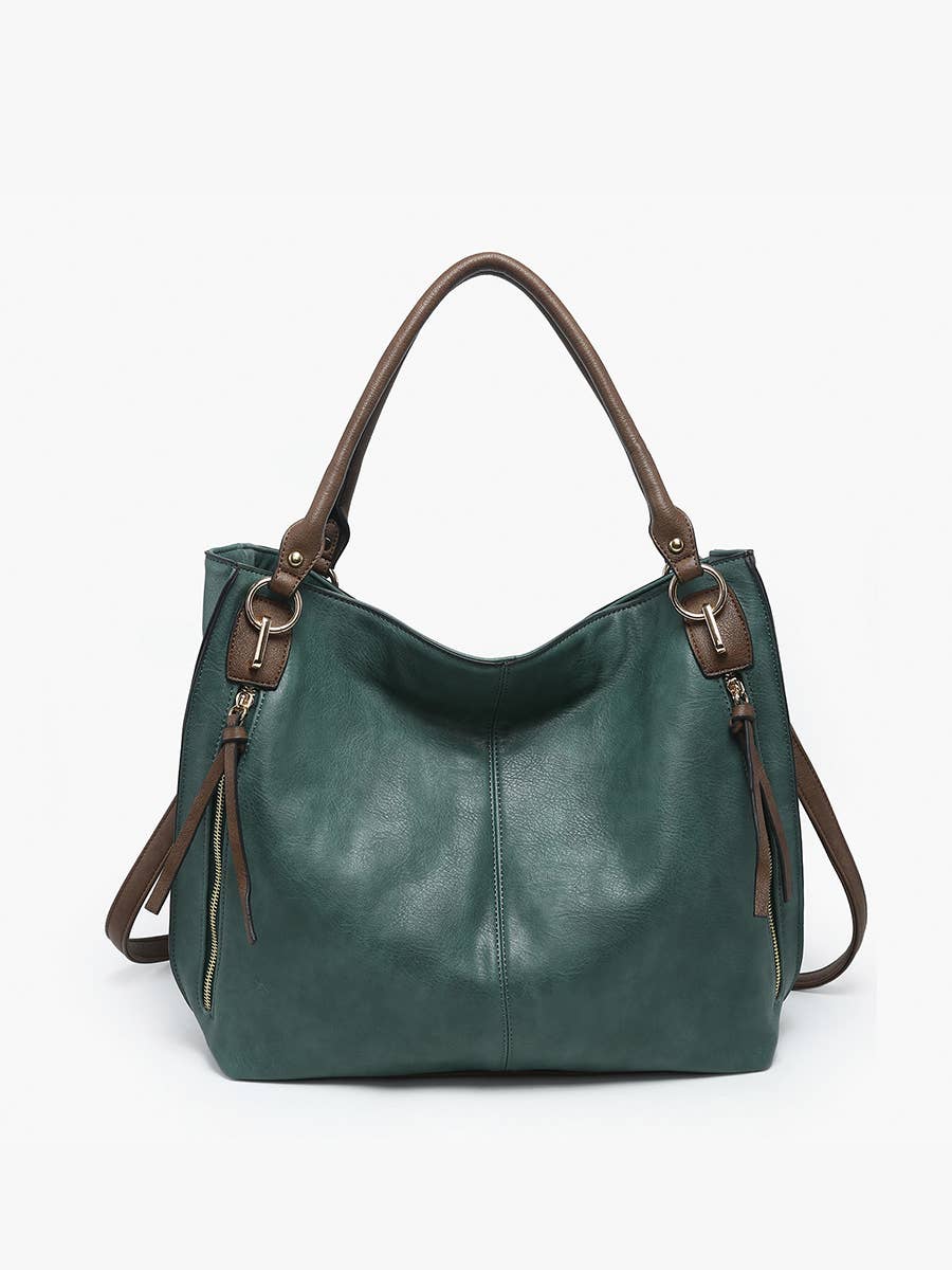 Connar Distressed Side Pocket Tote