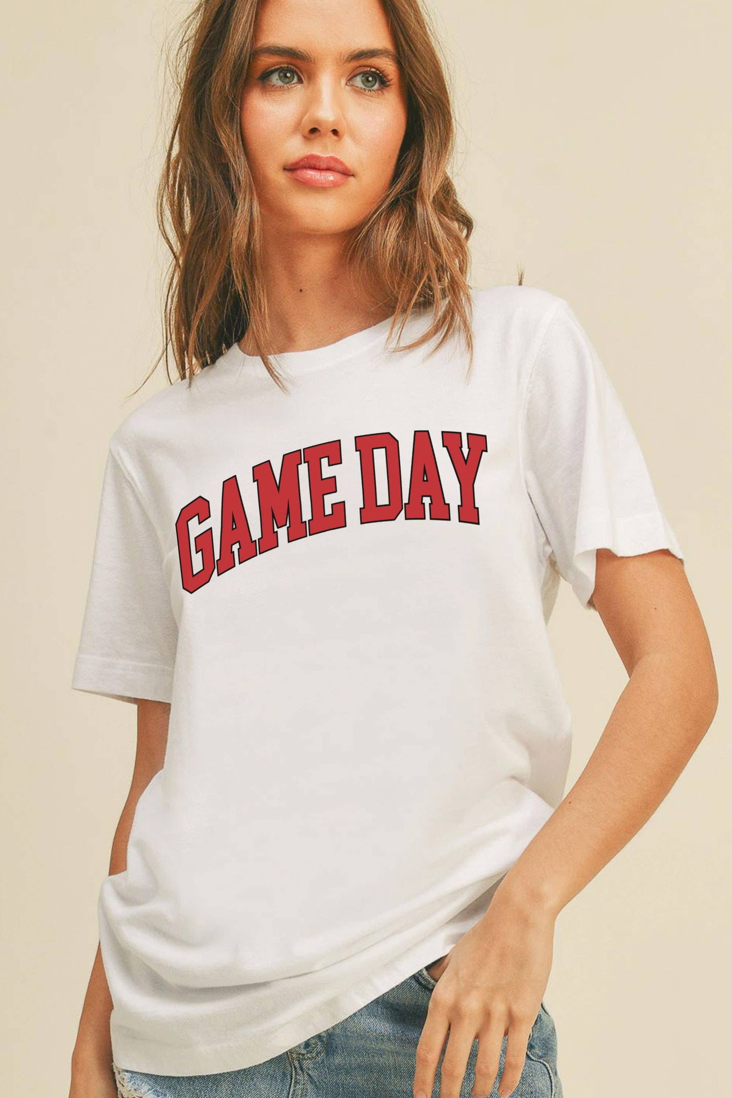 Wanda Game Day Graphic Tee White