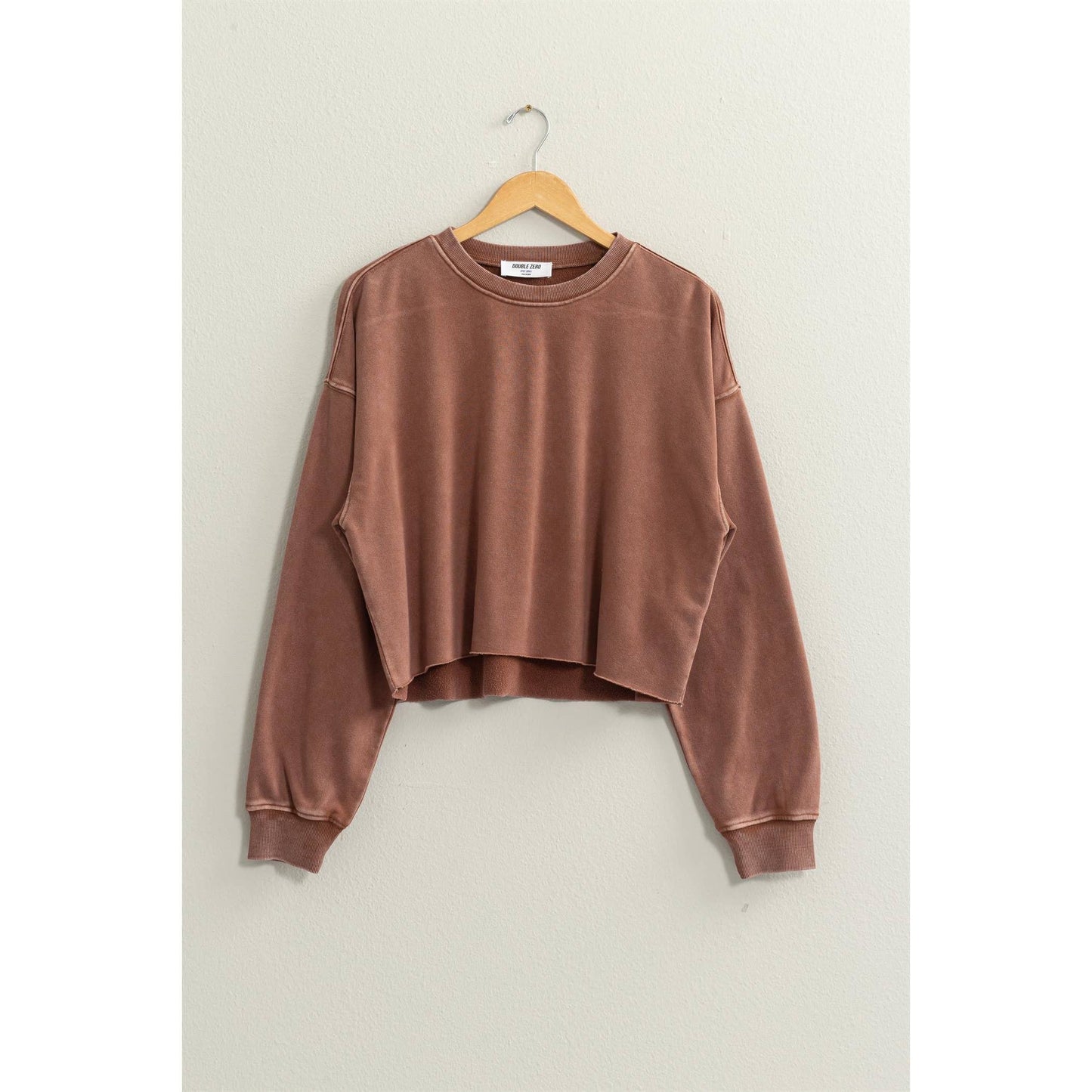 NICOLE CROPPED SWEATSHIRT