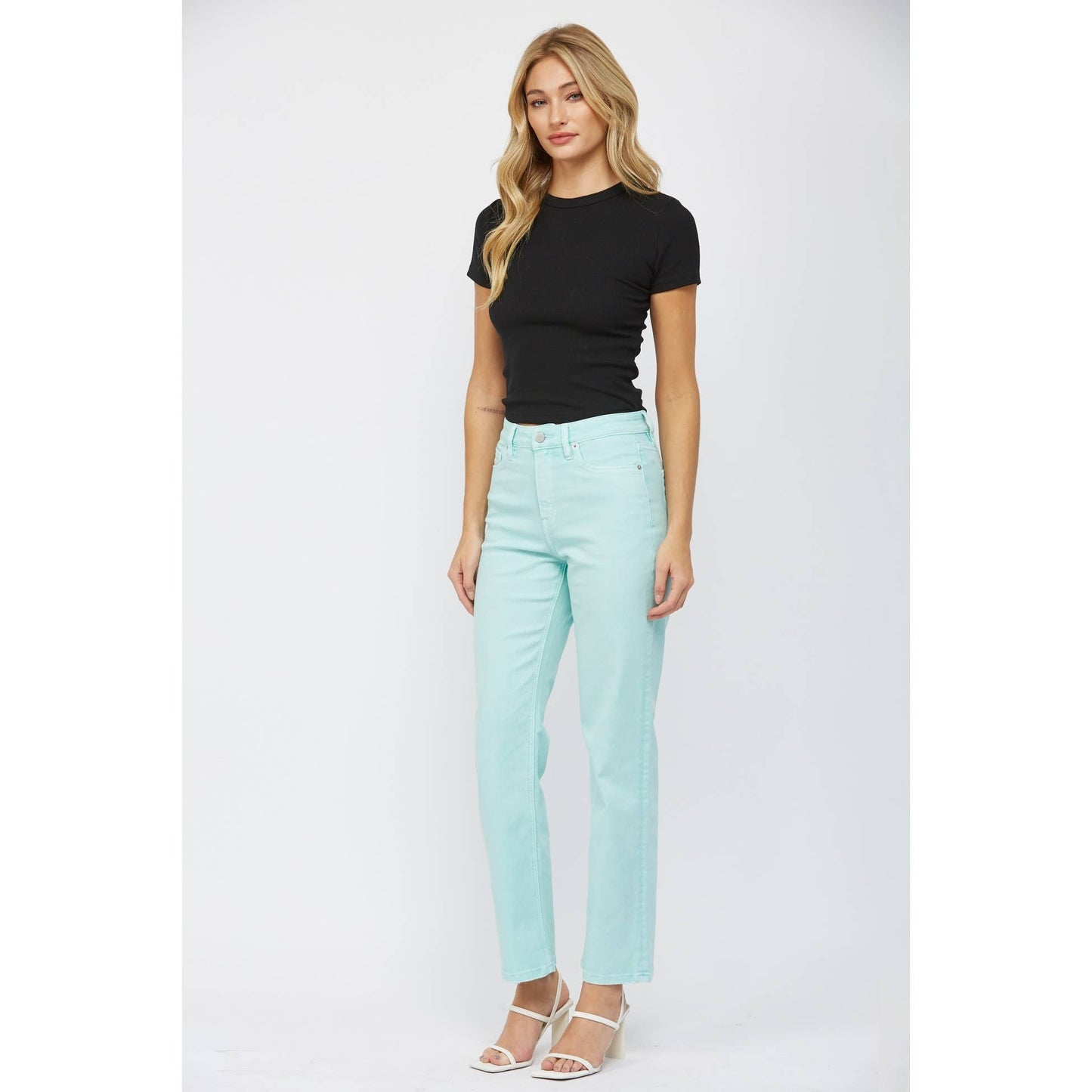 MICA SUPER HIGH RISE 90S RELAXED STRAIGHT JEANS