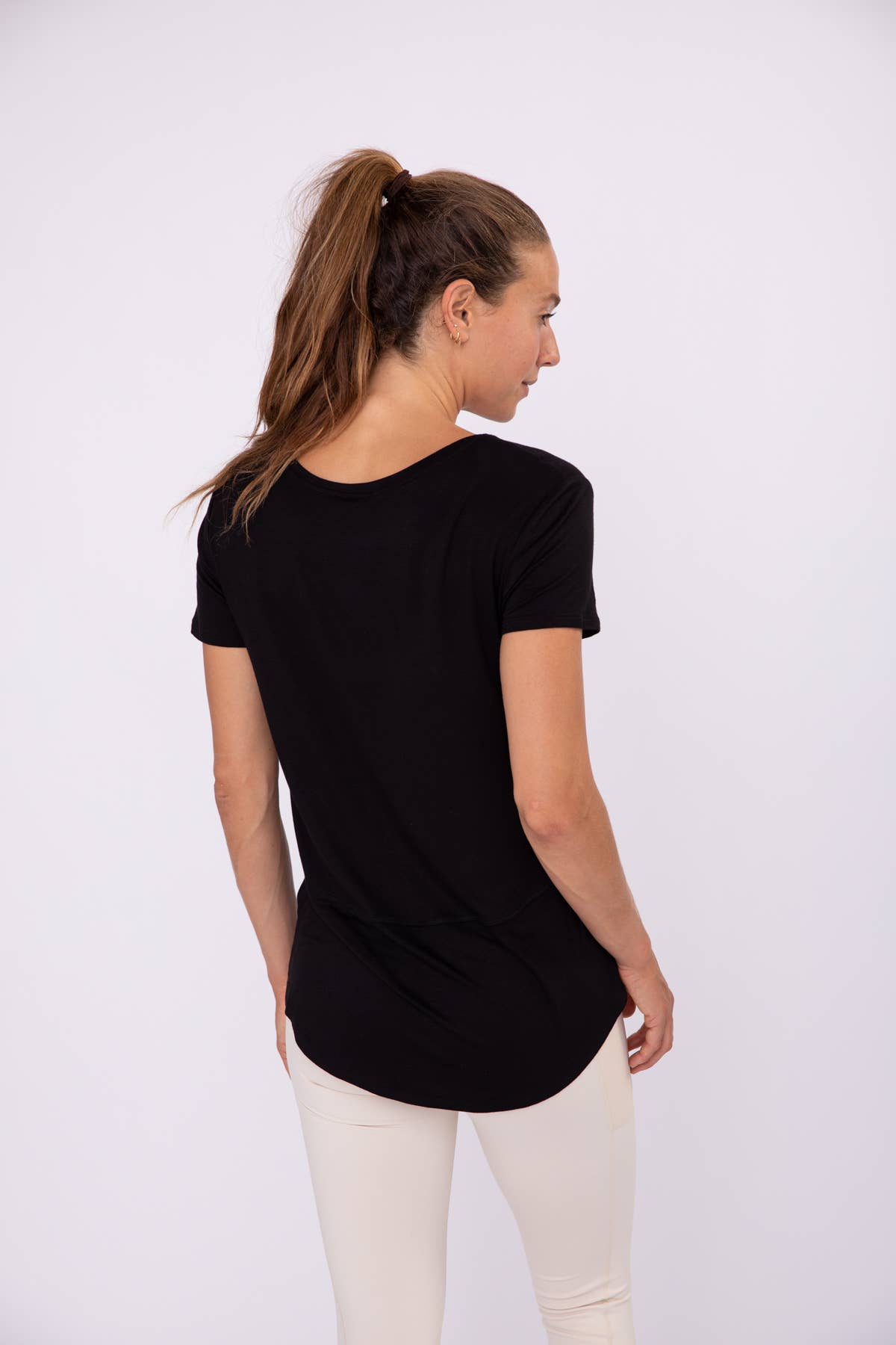 Short Sleeve High-Low Top