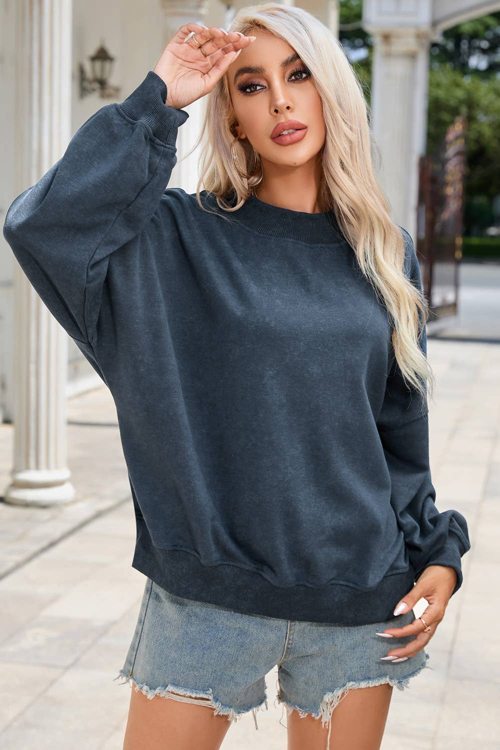 Jackie Crew Neck Sweatshirt