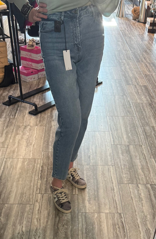 Jerrica High Rise Mom Jeans