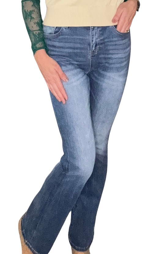 MONTANA MICA HIGH RISE FLARE LEG JEANS