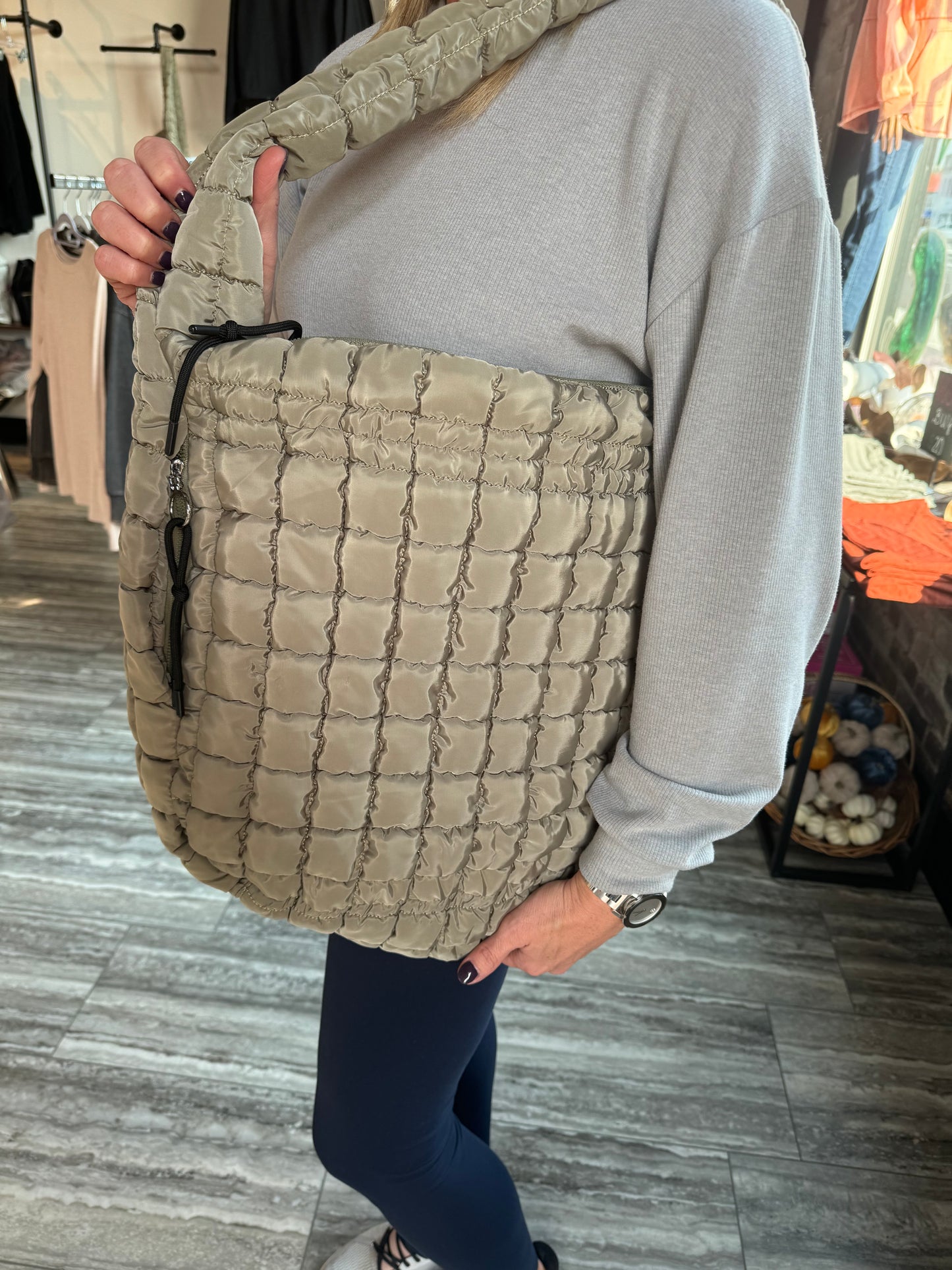 RUBY QUILTED CARRYALL BAG