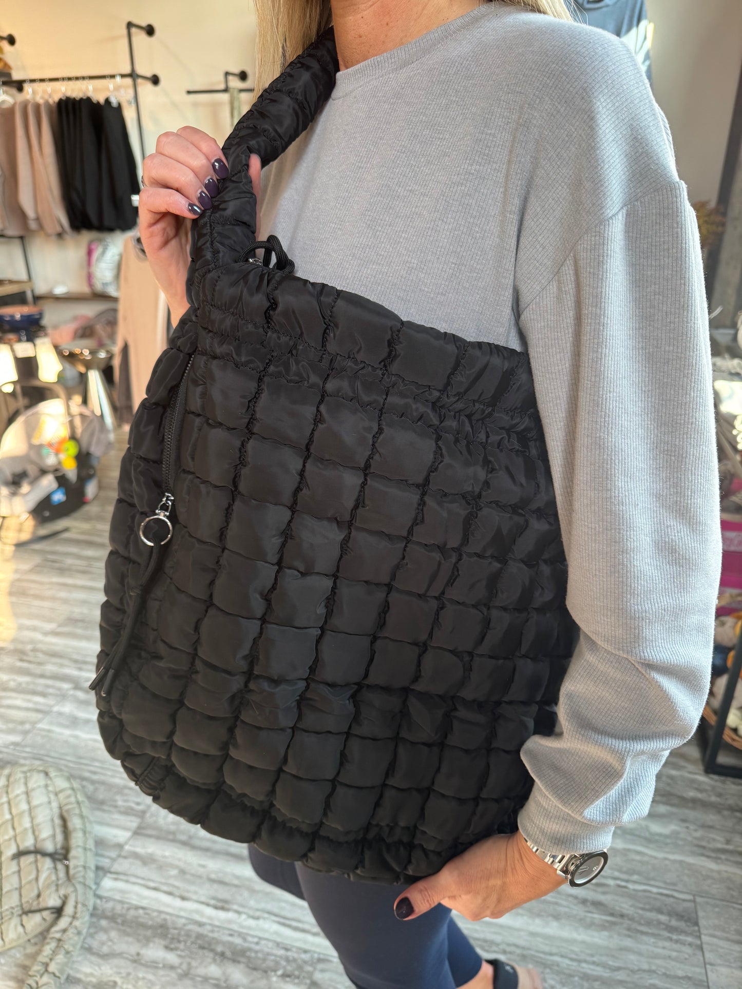 RUBY QUILTED CARRYALL BAG