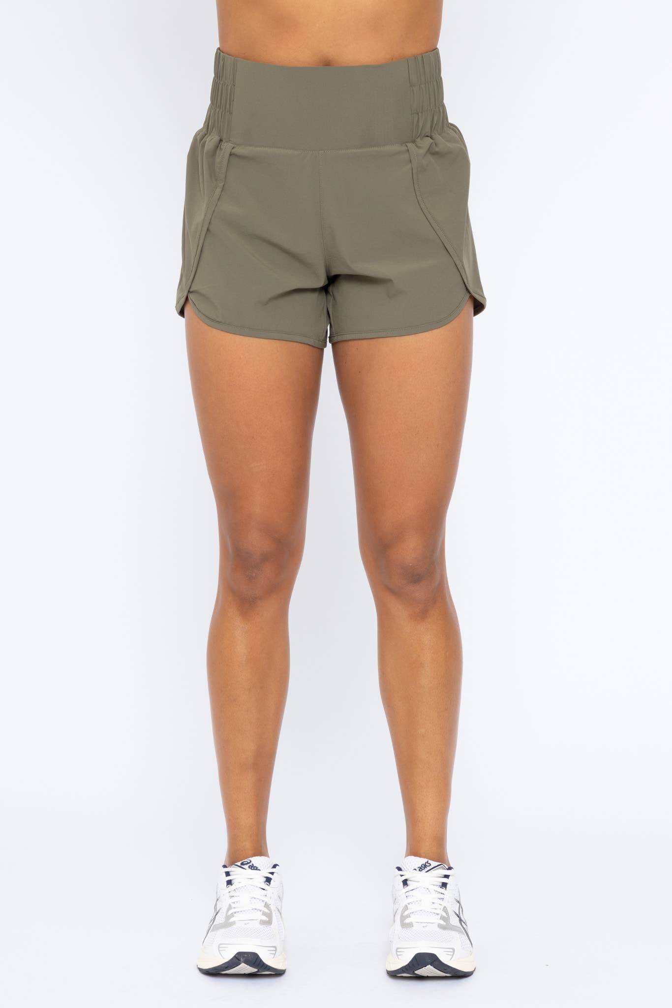 Highwaist Athleisure Split Shorts