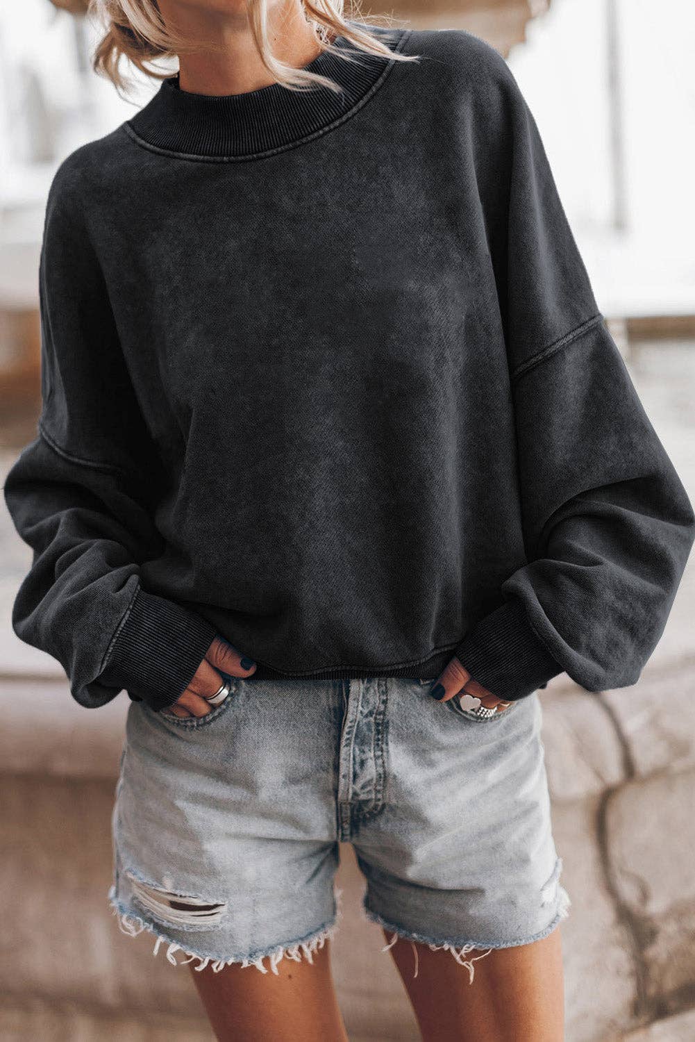 Jackie Crew Neck Sweatshirt