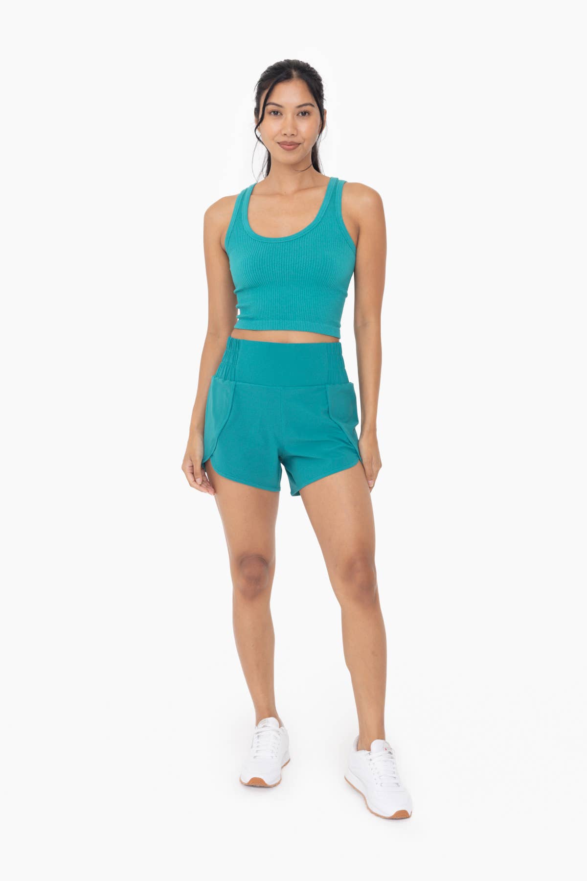 Highwaist Athleisure Split Shorts