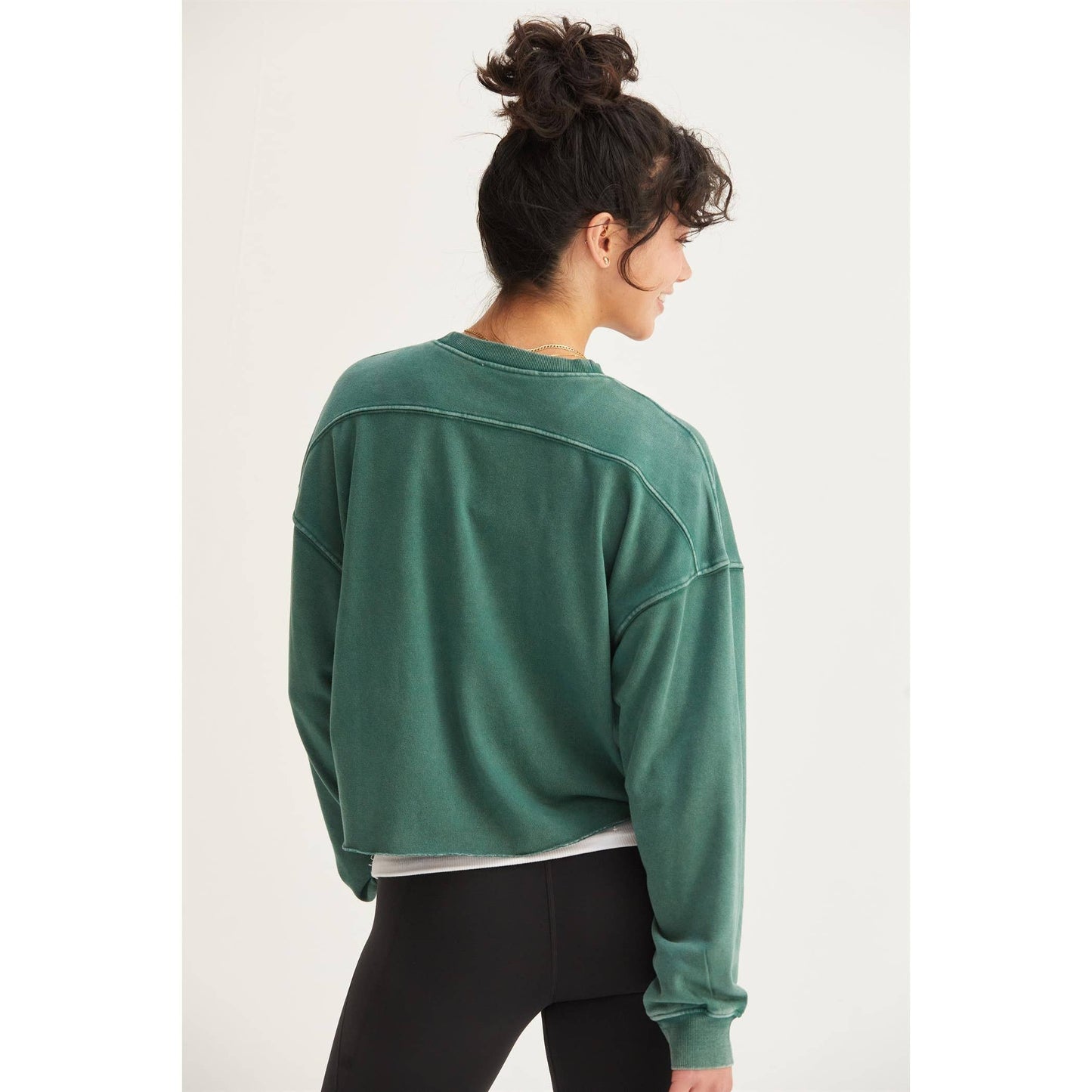 NICOLE CROPPED SWEATSHIRT