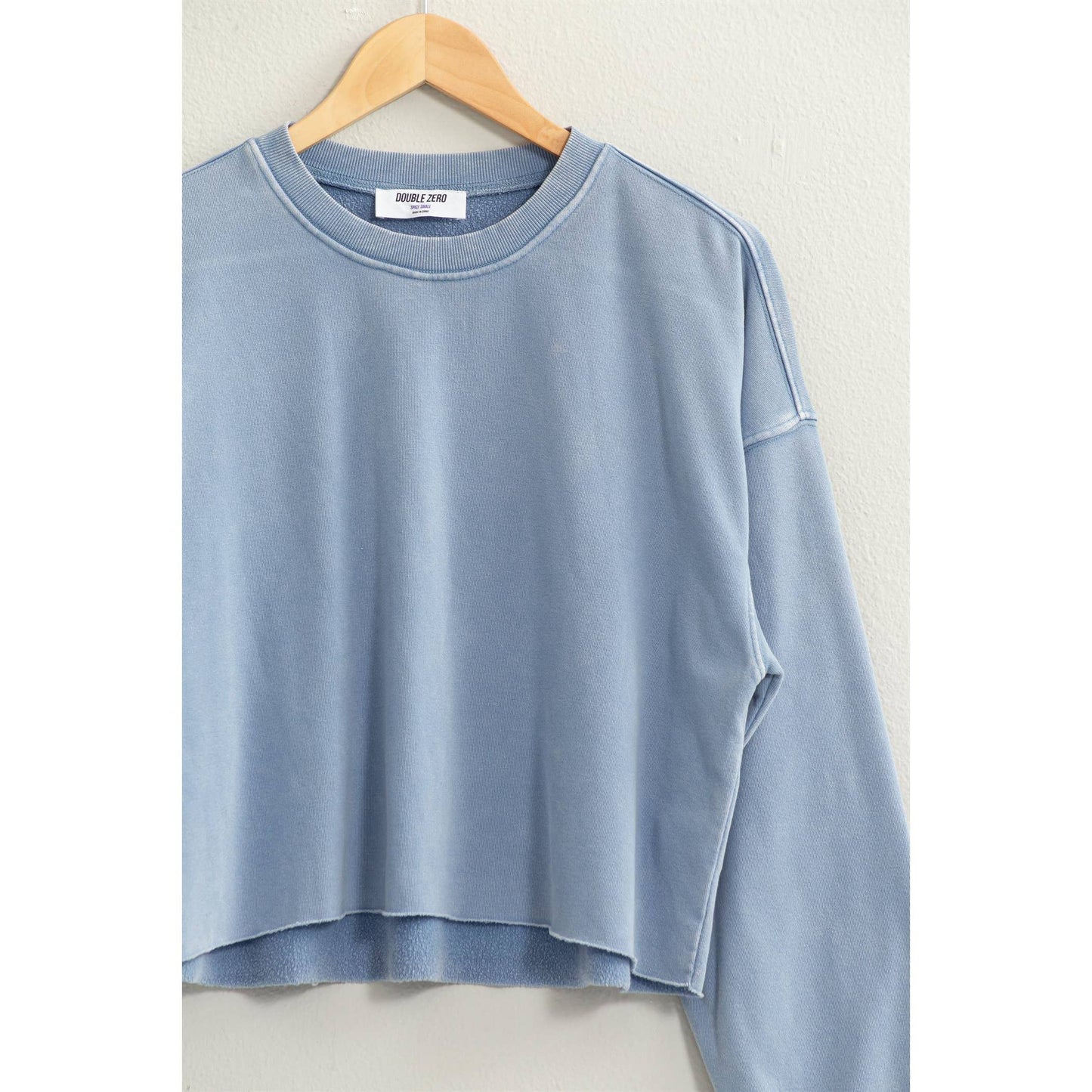 NICOLE CROPPED SWEATSHIRT