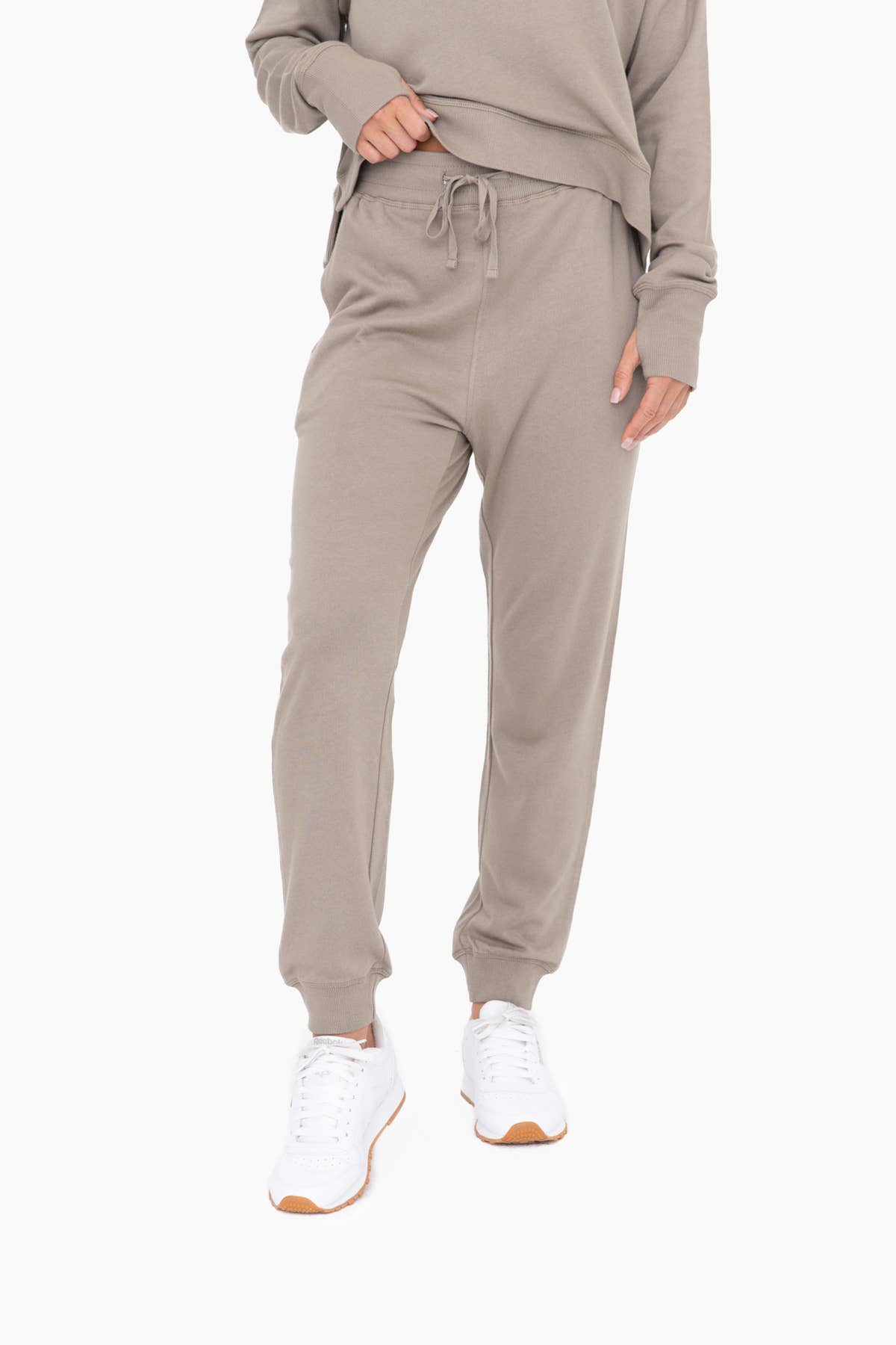 Mono B GREEN - Organic Cotton Blend Joggers