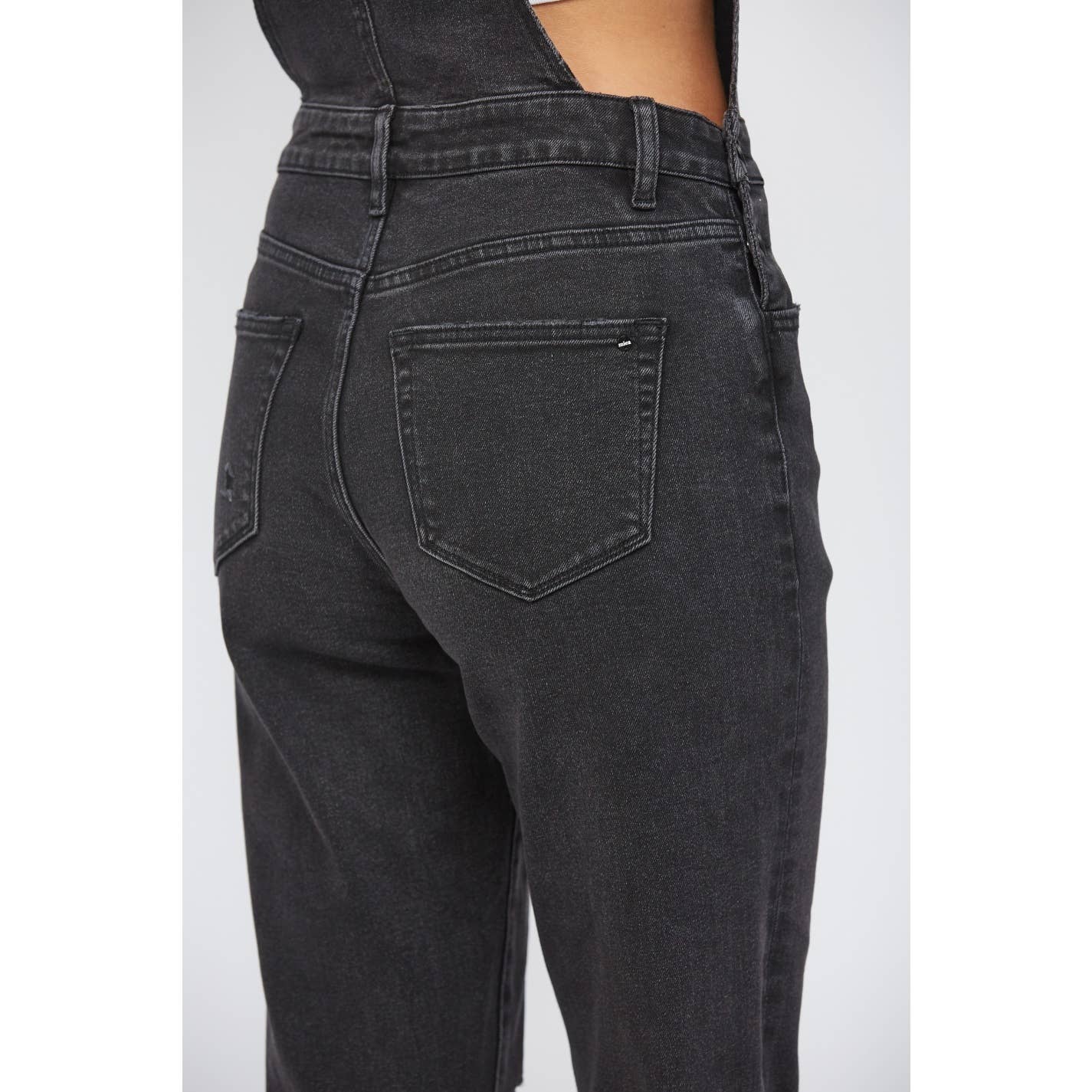 MICA STRETCH BOYFRIEND OVERALL JEANS