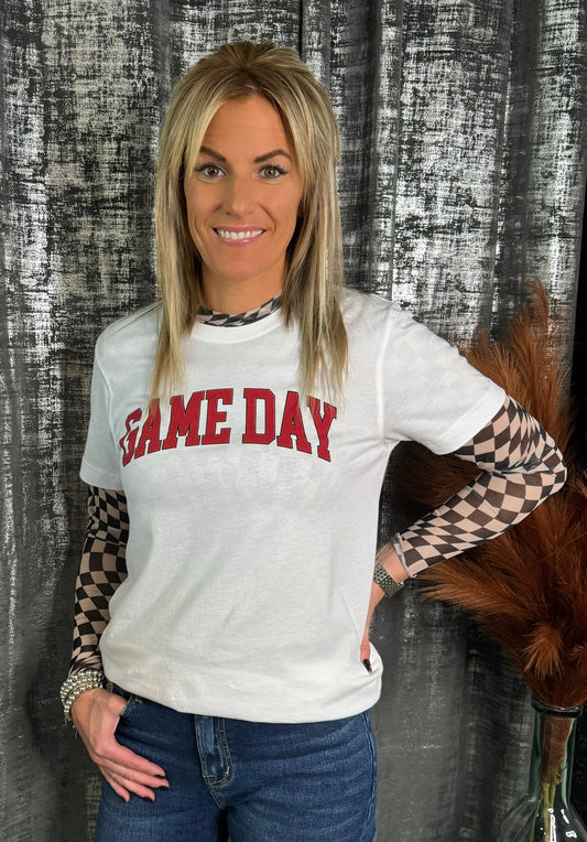 Wanda Game Day Graphic Tee White